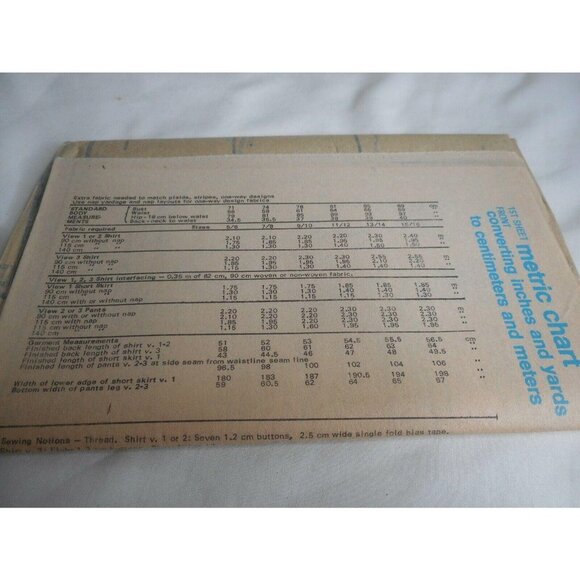 Vintage 1970s Simplicity Size 15/16 6101 outfit - Picture 3 of 3